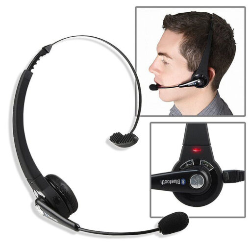 Wireless Bluetooth Handsfree Over The Head Mic Headset - Image 5