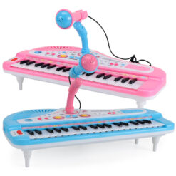 37-Key Electric Piano Keyboard Musical Microphone Toy