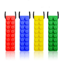 Silicone Building Blocks Sensory Chewing Autistic Teether