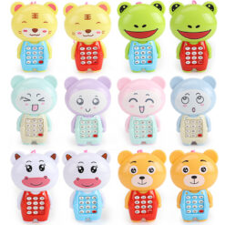 Cartoon Music Phone Baby Educational Learning Toy