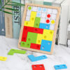 Jigsaw Puzzle Brain Teaser Tetris Educational Game Toy