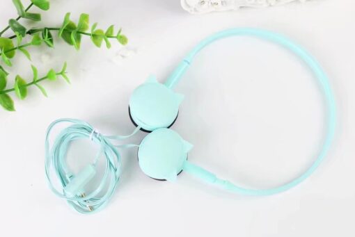 Cute Cat Earphones Over-Ear Music Stereo Headphone - Image 2