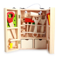 Wooden Simulation Toolbox Kids Construction Toy