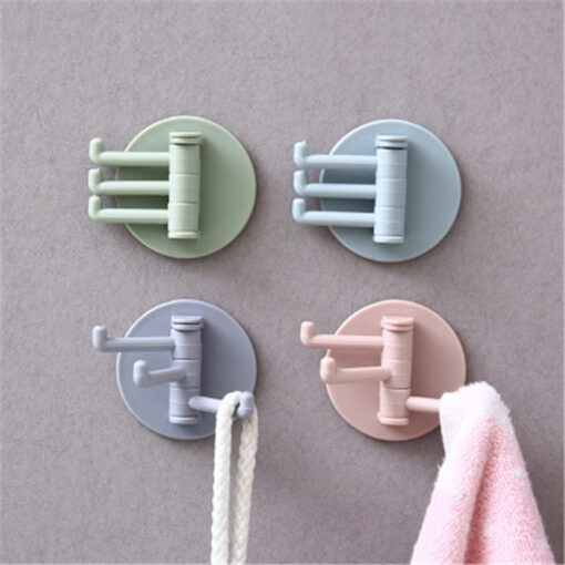 Creative Wall Hanging Kitchen Nail-free Door Hooks