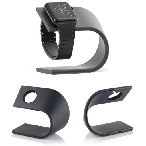 Aluminum Charger Dock Station Watch Stand Holder