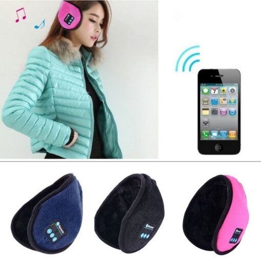 Wireless Bluetooth Ear Warmers Earmuffs Cold Protection - Image 3