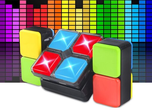 Creative Magic Cube Jigsaw Light Music Game Toy