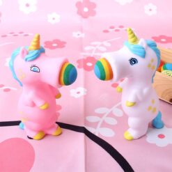 Squeeze Popper Unicorn Blaster Launching Ball Toy