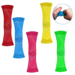 Squeeze Vent Braided Net Tube Decompression Toy