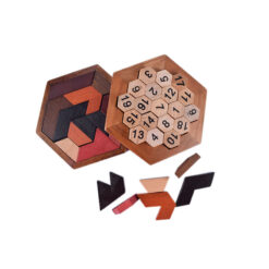 Wooden Digital Platters Honeycomb Educational Toys