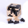 Creative Wood 3D Puzzle Luban Lock Brain Teaser Toy