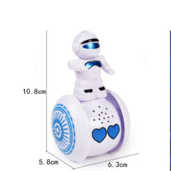 Cute Interactive Tumbler Induction Walking Robot Toy