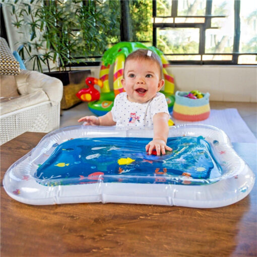 Inflatable Babies Safety Cushion Water Play Mat Toys