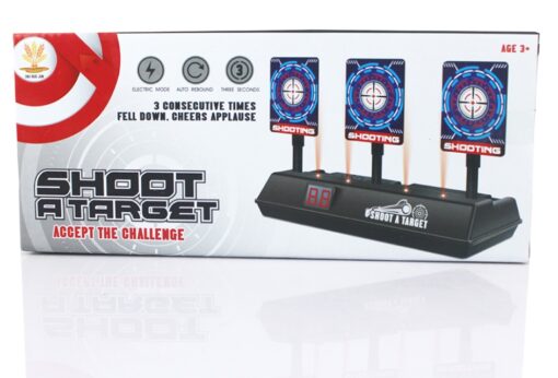 Electric Auto-Reset Scoring Practice Shooting Target Toys