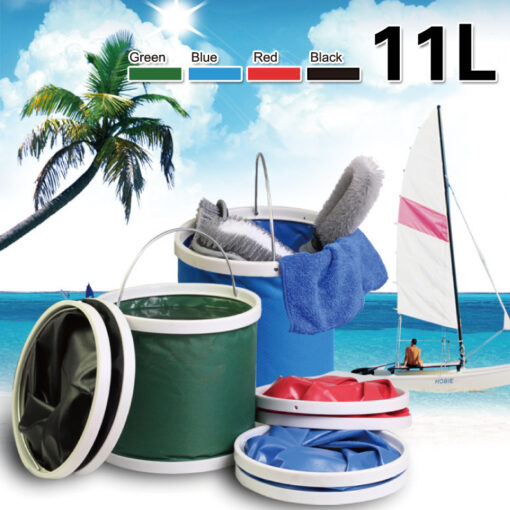 Multifunctional Portable Folding Oxford Cloth Bucket - Image 4