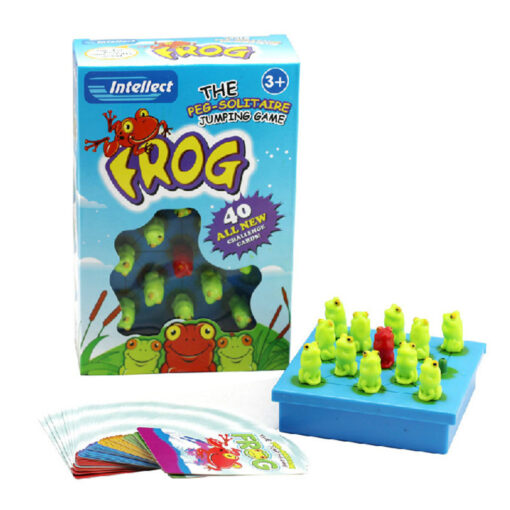 Intelligence Early Education Frog Checkers Game Toys