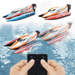 Electric Mini RC High-Speed Water Racing Speedboat Toy