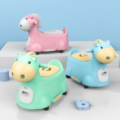 Portable Cartoon Children Toilet Trainer Chair Stool