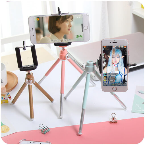 Portable Mini Mobile Phone Tripod Holder Stand