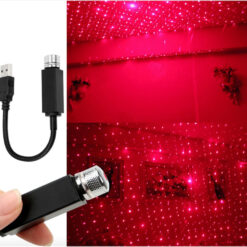 USB Car Roof Star Night Light Atmosphere Projector