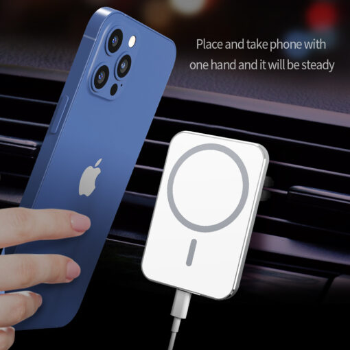 Magnetic Wireless Car Charger Phone Stand Holder