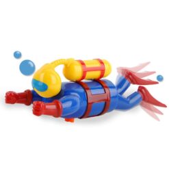 Wind Up Clockwork Scuba Diver Sea Baby Bath Toy