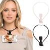 Wearable Hands-Free Neck Phone Stand Mount Holder