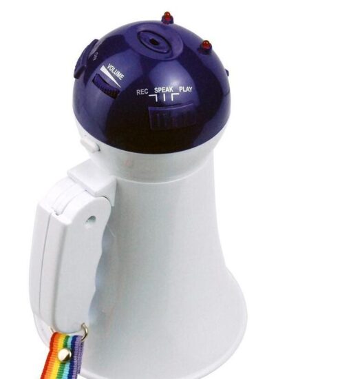 Portable Handheld Megaphone Siren Loudspeaker - Image 3