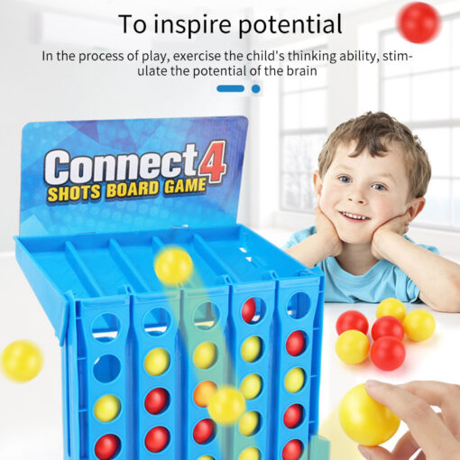 Educational Connect 4 Shots Ball Ejection Board Toy