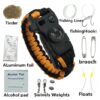 Outdoor Camping Emergency Survival Paracord Bracelet