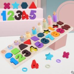 Children Montessori Numbers Educational Board Toys