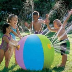 Inflatable Water Spray Kids Outdoor Pool Play Lawn Ball