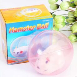 Interactive Electric Cat Running Hamster Balls Plush Toy