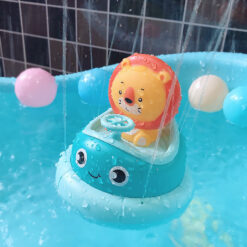 Automatic 360-Degree Rotation Baby Bath Spray Toy