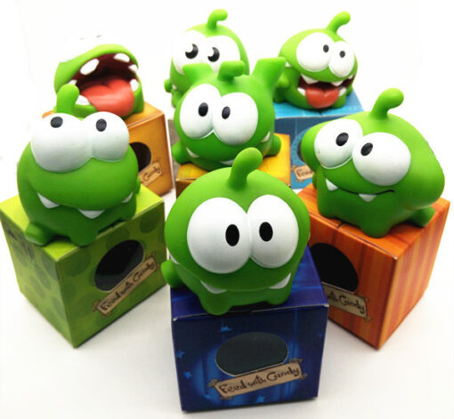 Rope Frog Vinyl Rubber Games Doll Cut The Rope Toy