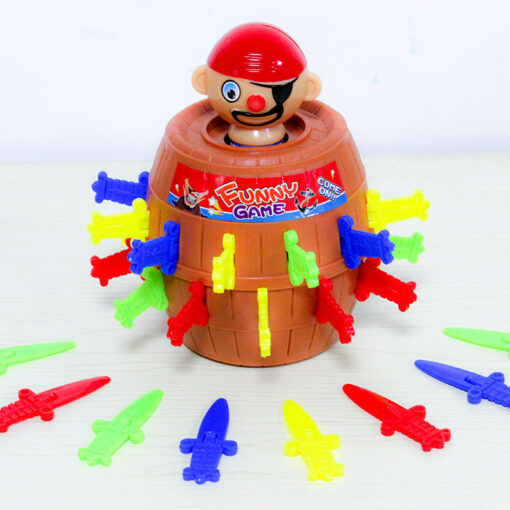 Funny Novelty Lucky Tricky Pirate Barrel Game Toy - Image 5