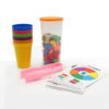 Montessori Counting Bears Stacking Sorting Cups Game