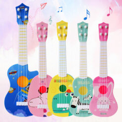 Mini Four String Ukulele Guitar Instrument Kids Toy