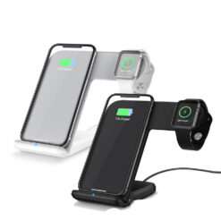 2 in 1 Vertical Wireless Fast Charging Phone Watch Stand