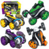 Remote Control Rotating Tumbling Stunt Dump Car Toy