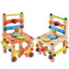 Montessori Assembly Disassembly Puzzle Chair Toy