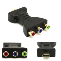 HDMI Male To 3 RCA Female AV Video Audio Adapter Converter