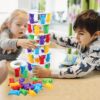 Creative Montessori Penguin Tower Balance Game Toy