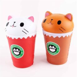 Cat Coffee Cup Slow Rising Scented Soft Squishies Toys