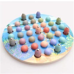 Wooden Montessori Clip Beads Fishing Educational Toy