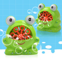 Automatic Frog Steering Wheel Bubble Blower Maker