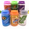 DIY Clay Colors Mud Crystal Soda Slime Putty Cans