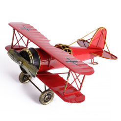 Creative Retro Vintage Airplane Iron Aircraft Model Toy