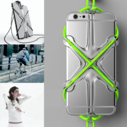 Universal Silicone Elastic Strap Cell Phone Case Cover