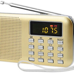 Portable AM FM Radio Speaker Receiver Music Player